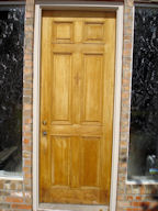 Weather worn front door - Exterior Painting